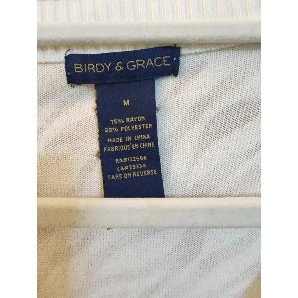 Birdy & Grace Zebra Zip Up Cardigan M - Picture 3 of 5